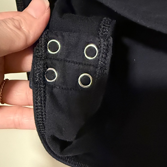 Old Navy Square Neck Black Bodysuit - Picture 5 of 6